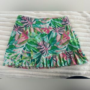 Tropical large SKORT by Sigrid Olson. Golf tennis, Pickleball or casual wear.